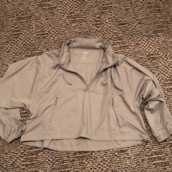 Girlfriend Matcha Huddle Half Zip Windbreaker - Picture 3 of 7